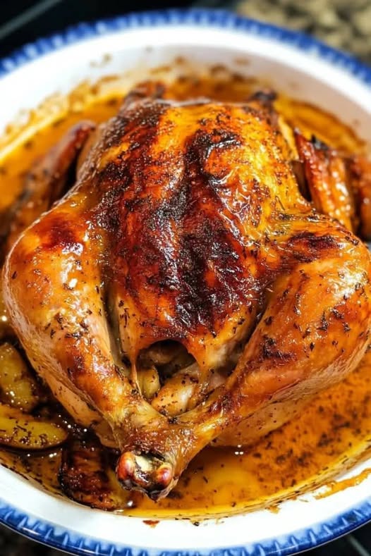 Golden Perfection: Simply Roasted Chicken Recipe