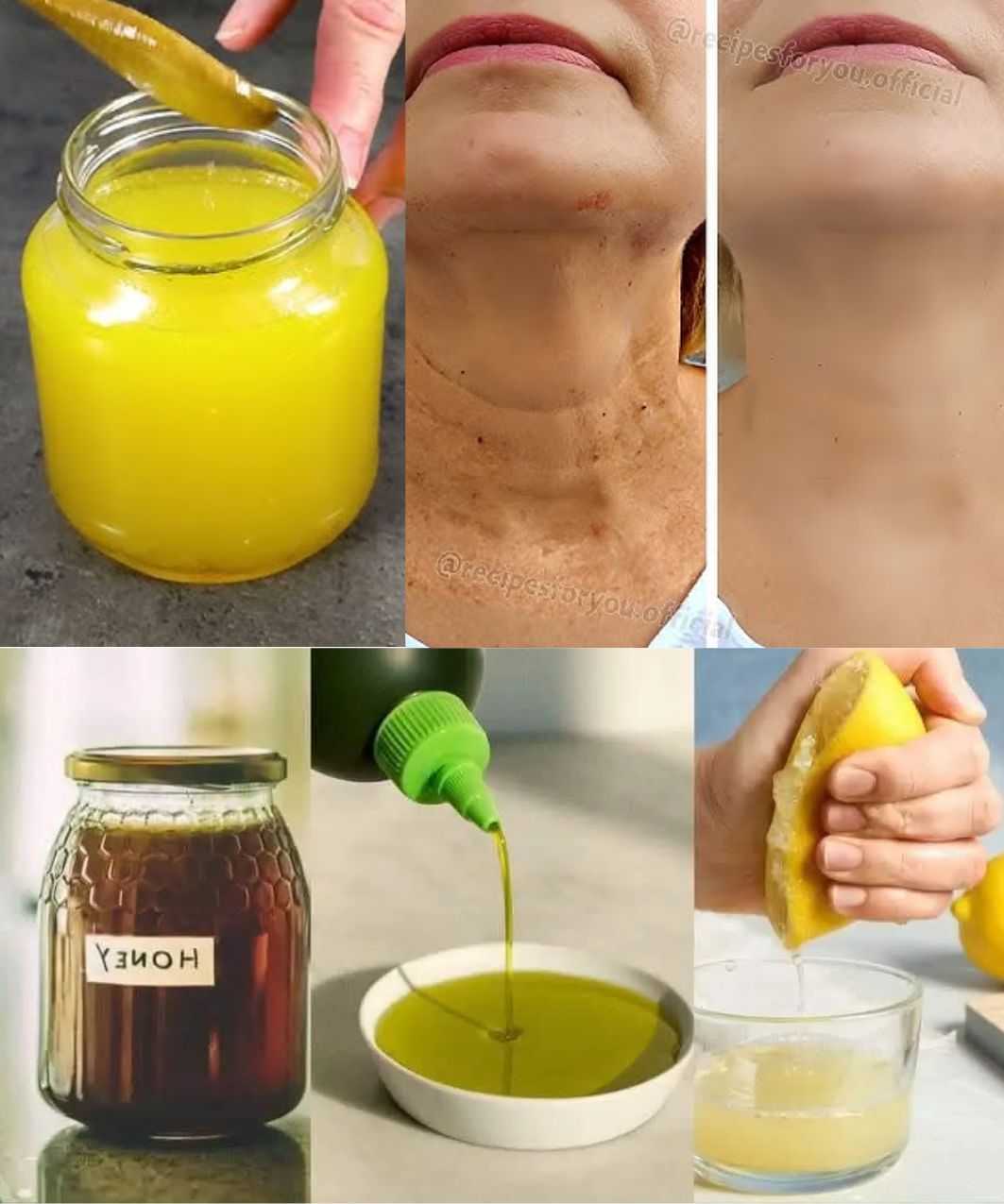 Why Grow Old When We Can Be Forever Young! Slow Down Aging with Olive Oil, Lemon Juice, and Honey