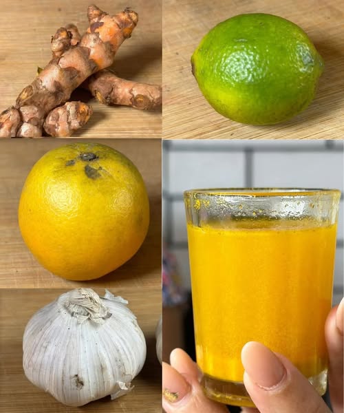 Rejuvenate Your Energy Naturally: The Powerful Benefits of Garlic, Lime, Lemon, and Ginger Elixir