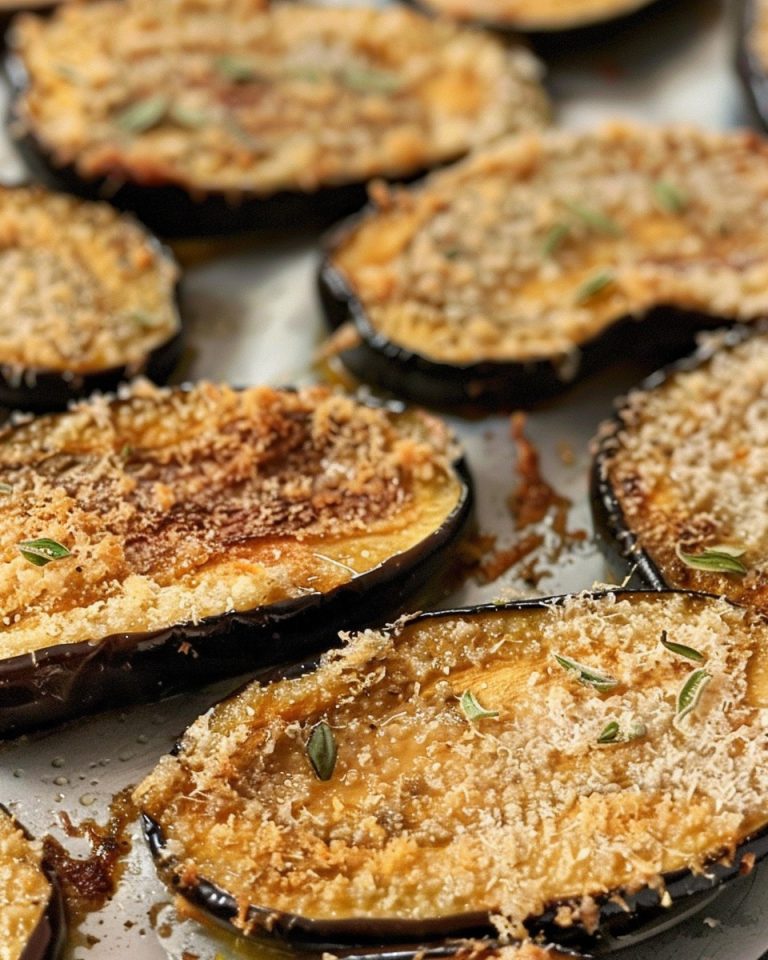 Crispy Baked Eggplant: The Perfect Recipe for a Light and Tasty Delight