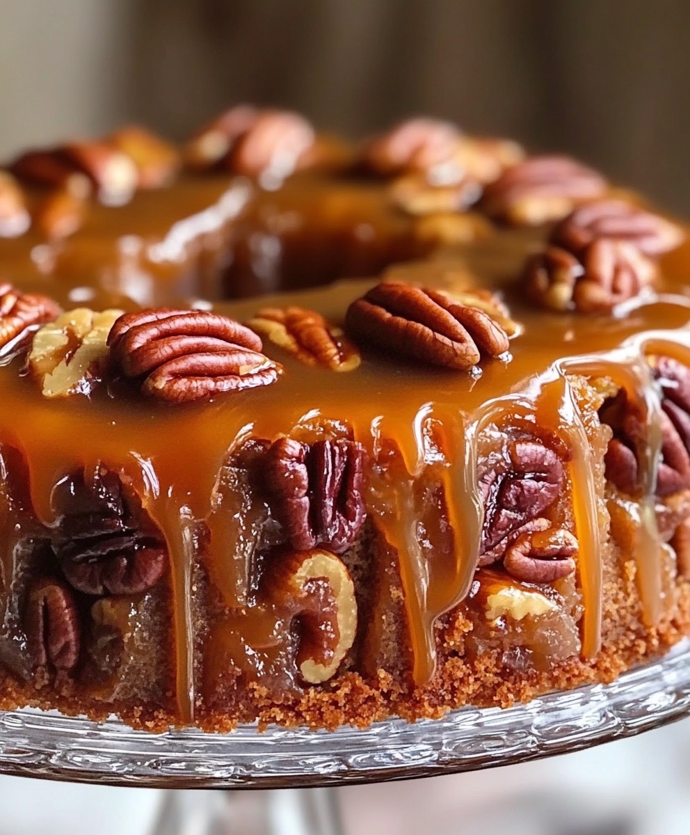 Pecan Upside Down Cake – Don’t LOSE this Recipe