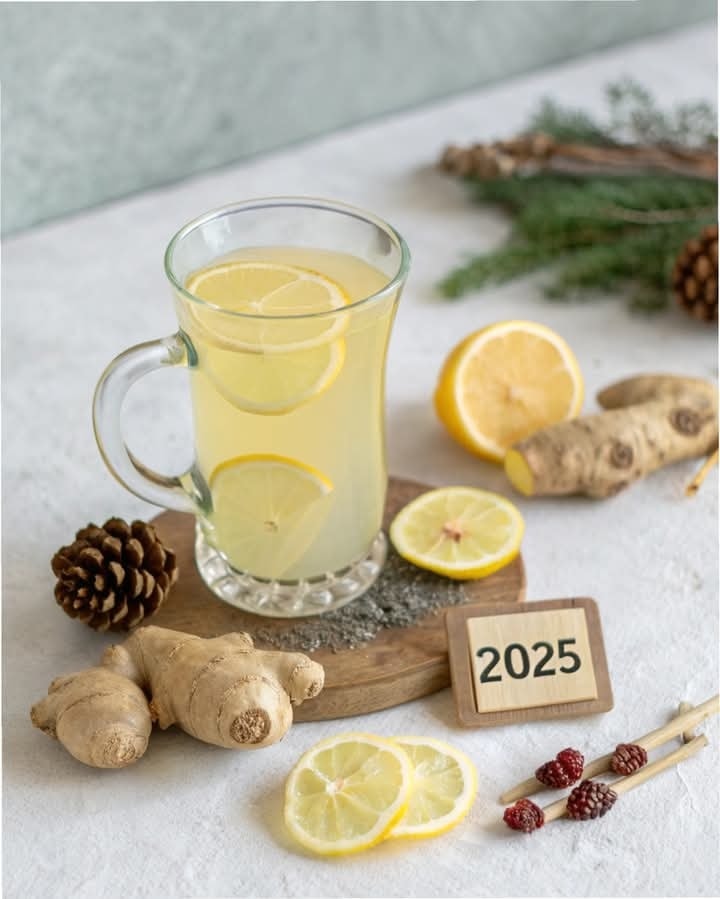 Lemon Ginger “Reset” Tea: Your Perfect Post-Holiday Detox