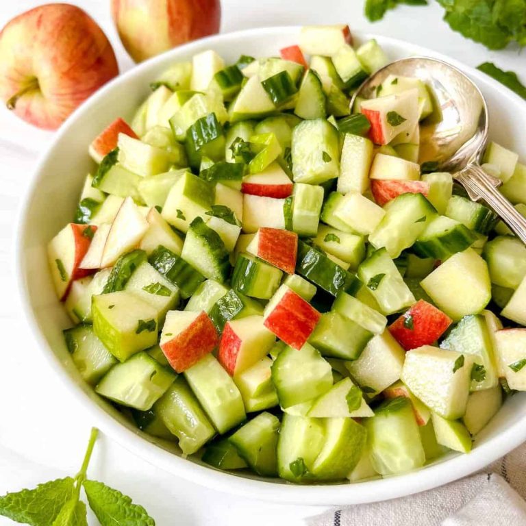 Apple Cucumber Salad: A Refreshing and Healthy Recipe