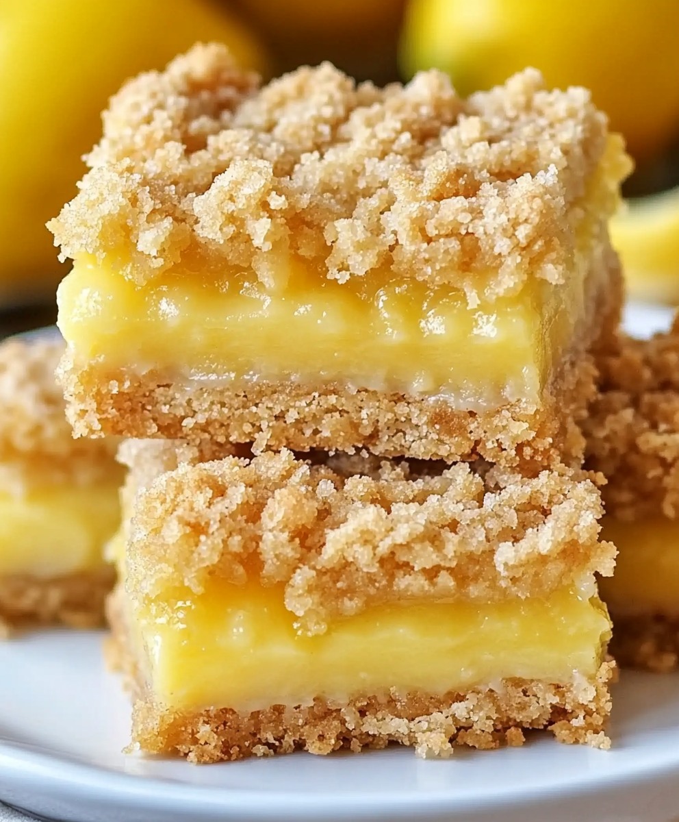 Lemon Crumb Bars – Don’t LOSE this Recipe