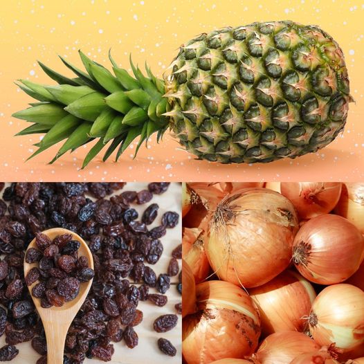 The World’s Most Popular Recipe: Raisins, Onions, and Pineapple