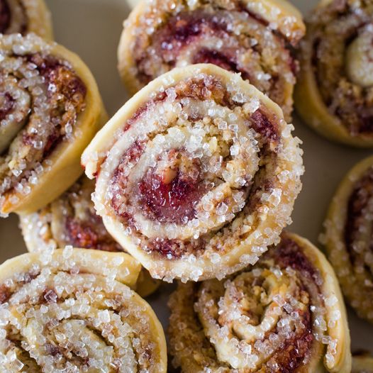 Raspberry Pinwheel Cookies