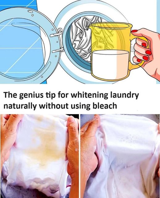 The genius tip for whitening laundry naturally without using bleach