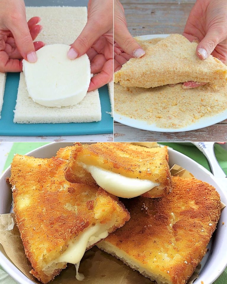 Baked Mozzarella in Carrozza: the light, tasty and stringy recipe