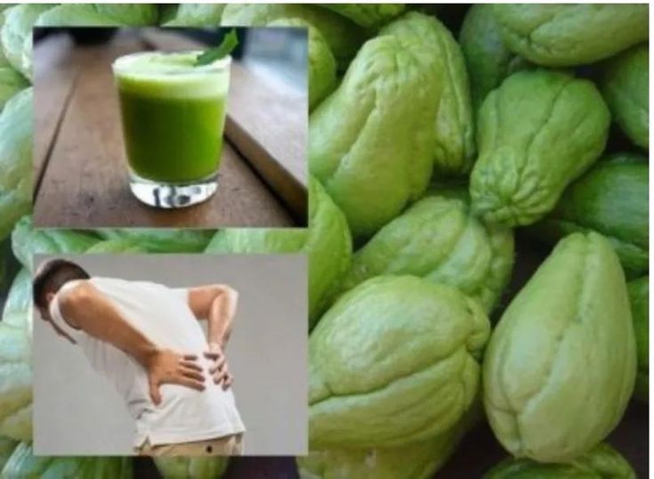 Benefits of Chayote and Lemon