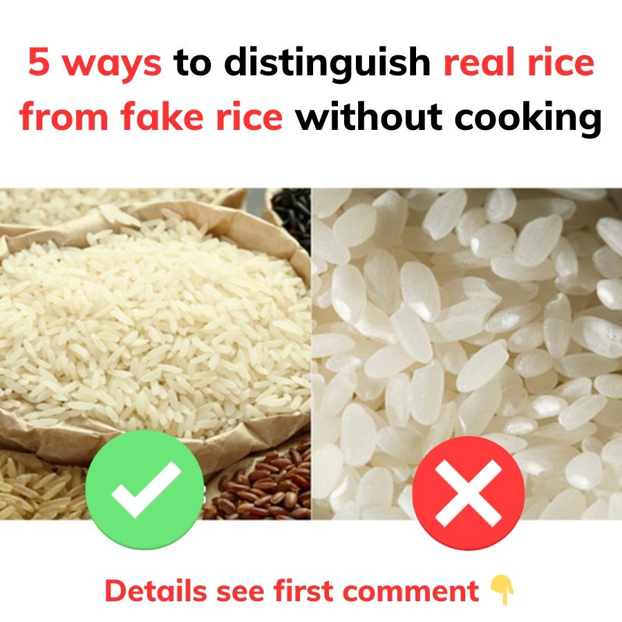 5 ways to distinguish rice