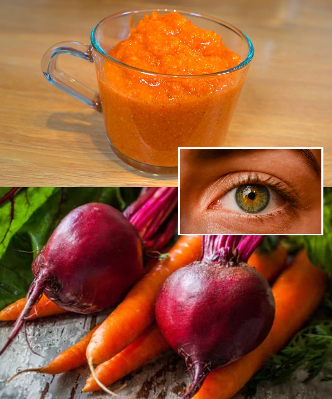 One Cup and Eyesight Like at Age 20: Carrot and Beet Juice Recipe