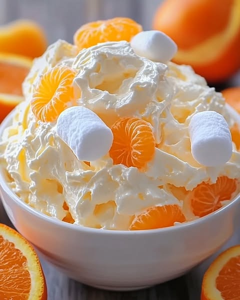 Easy Delicious Creamsicle Orange Fluff: A Sweet, Refreshing Dessert