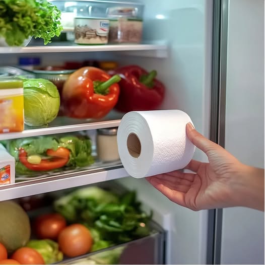 The Surprising Trick: Using Toilet Paper to Deodorize Your Refrigerator