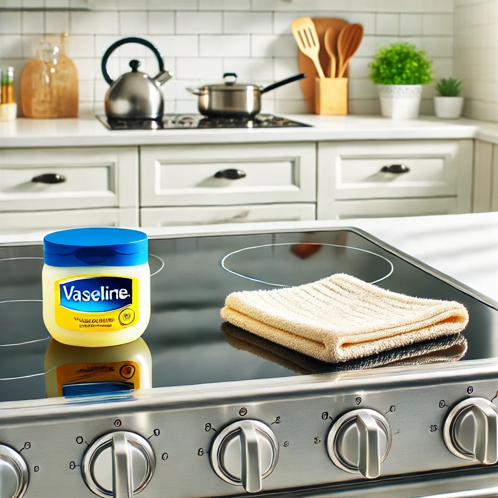 This Will Save You Many Hours of Work. Apply Vaseline to Your Stove and See What Happens