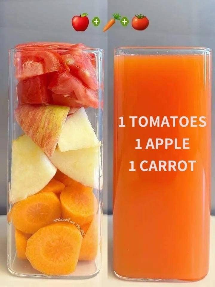 8 Reasons to Drink Tomato, Carrot, and Apple Juice Every Morning