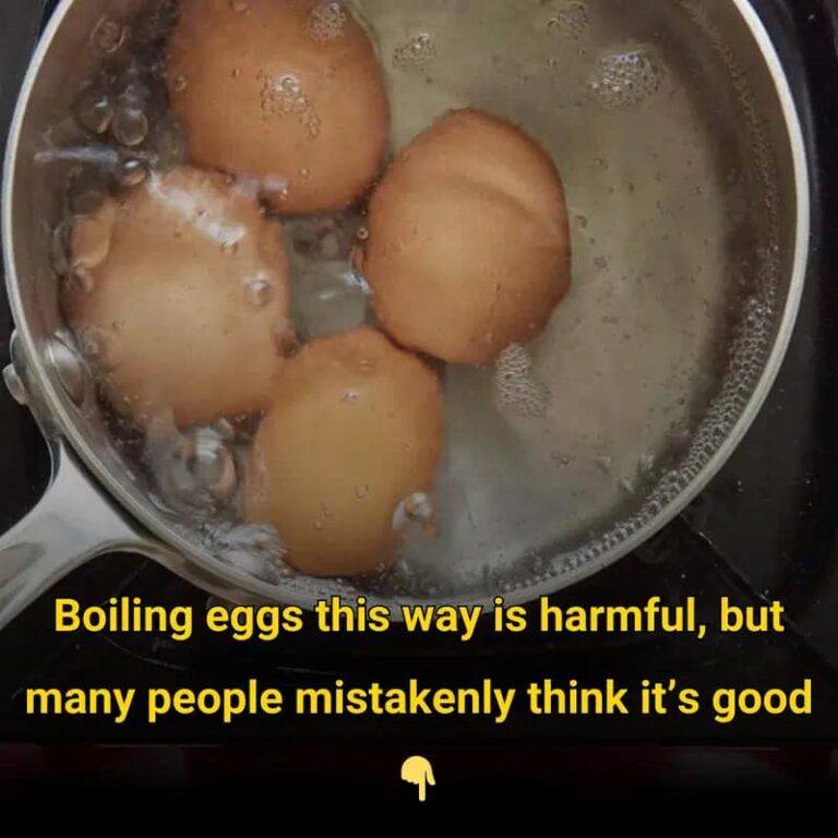 Don’t boil eggs like this anymore.