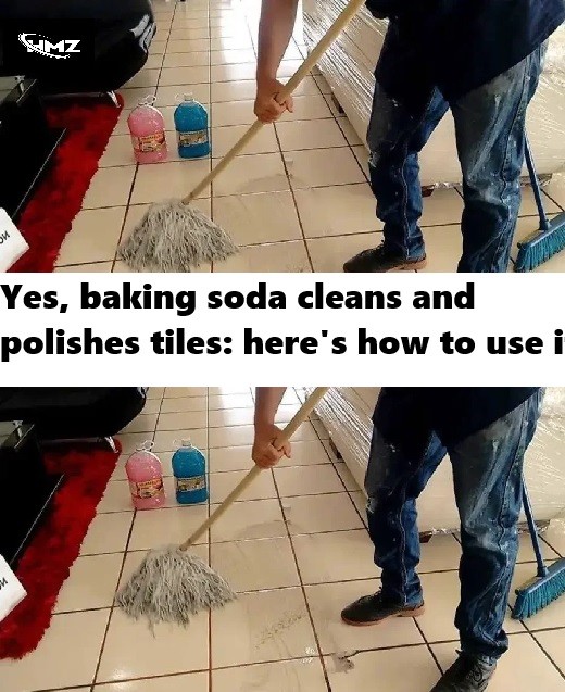 Yes, baking soda cleans and polishes tiles: here’s how to use it