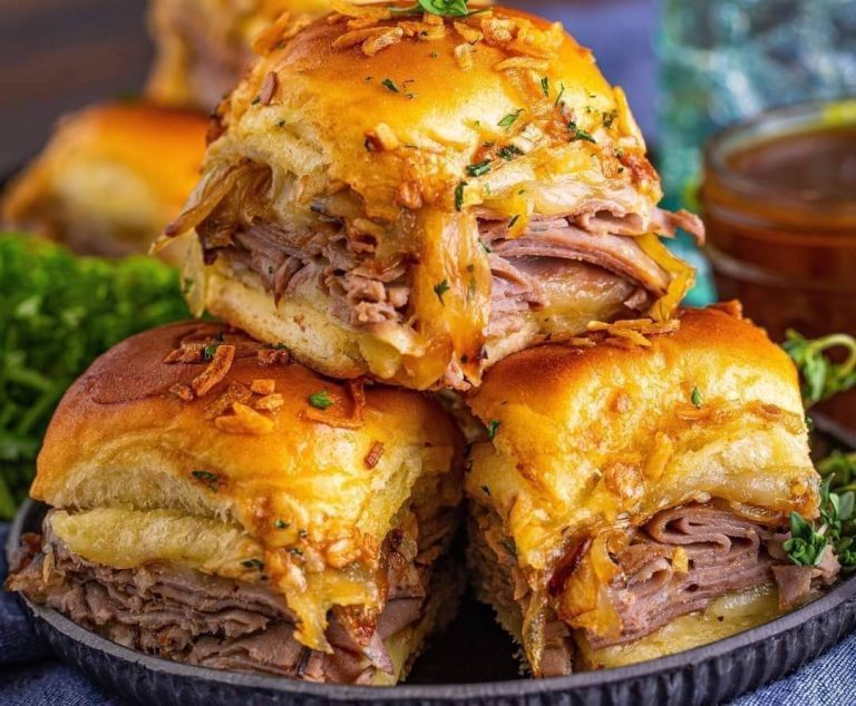 The best French Dip Sliders