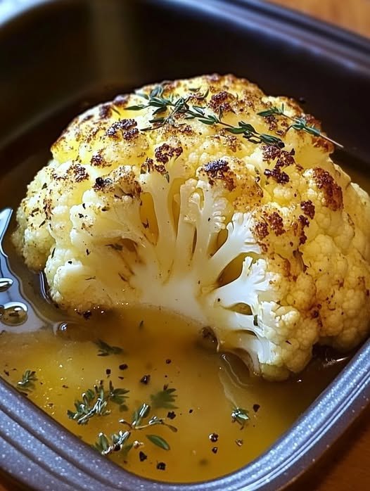 Whole Roasted Cauliflower