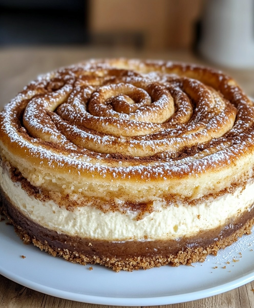 Cinnamon Roll Honeybun Cheesecake – Don’t LOSE this Recipe