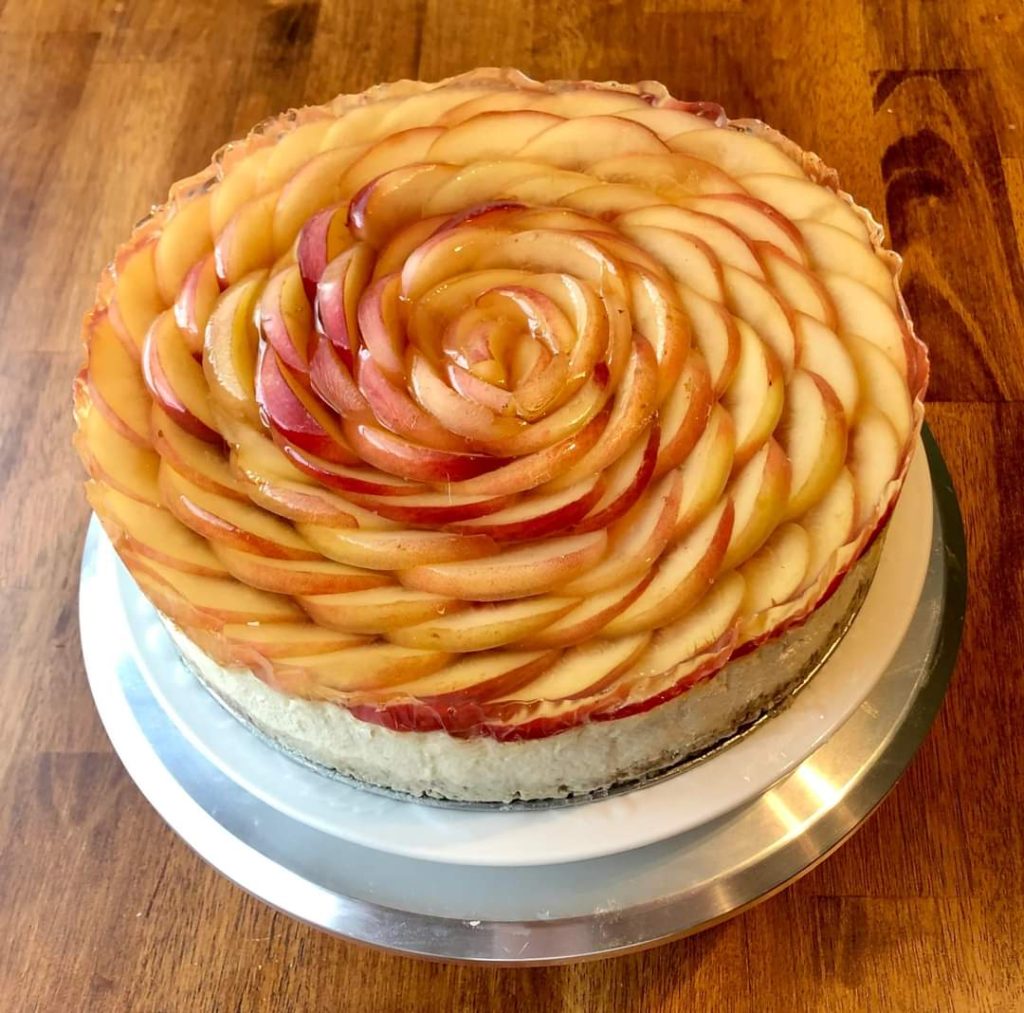 Peach Cheesecake