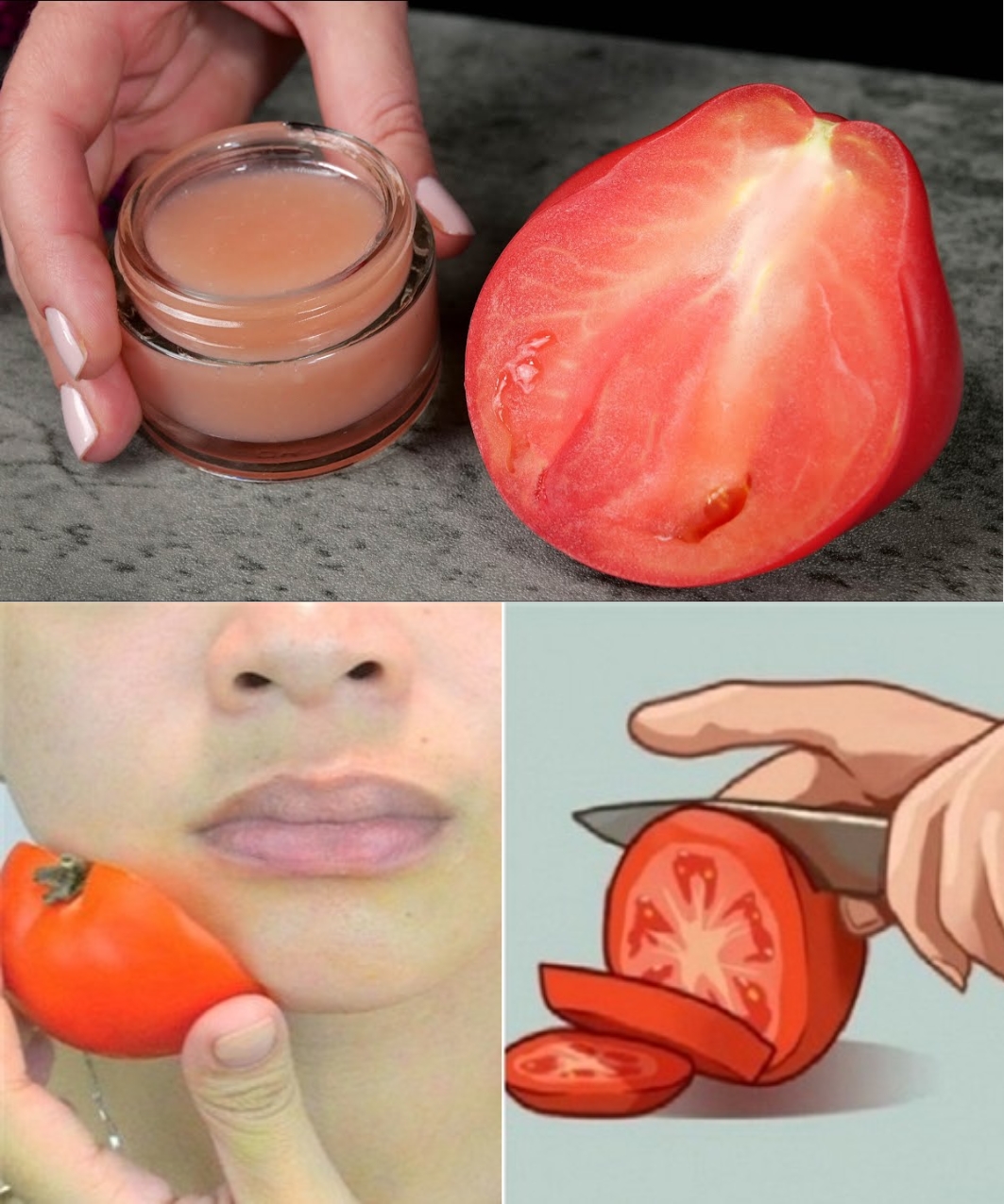 Natural Collagen Boosting Tomato Face Mask: A Recipe for Youthful Skin at 65