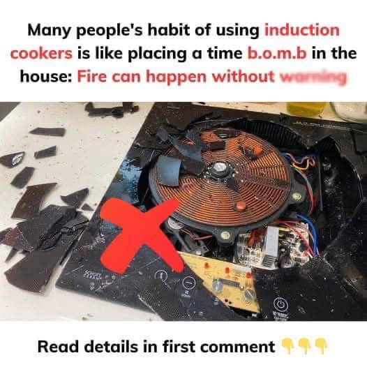 Many people’s habit of using induction cookers