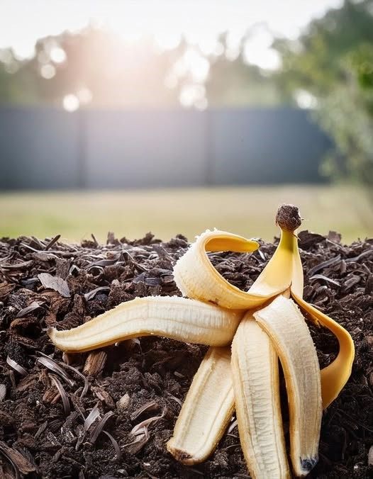 Here’s why you want to leave banana peels in your garden