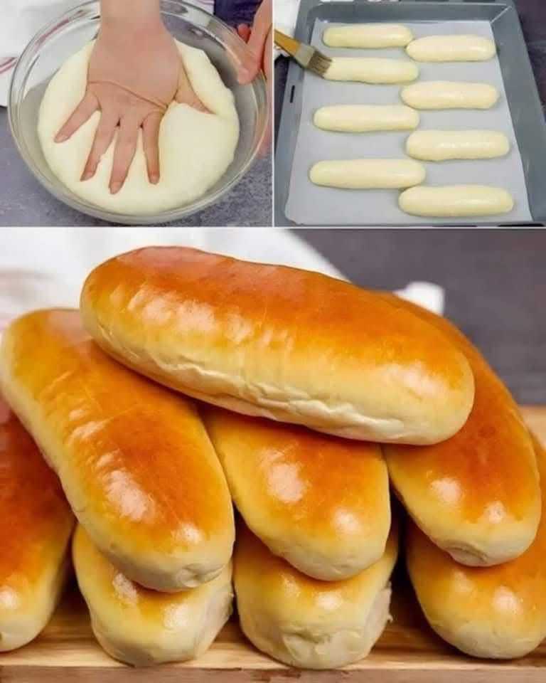 Homemade Hot Dog Buns Recipe