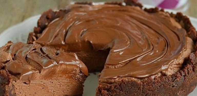 Chocolate cheesecake – no-bake