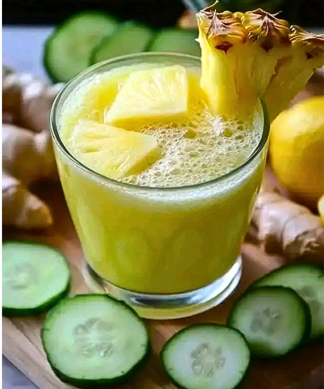 Pineapple and Cucumber Juice Recipe  – Refreshing and Healthy