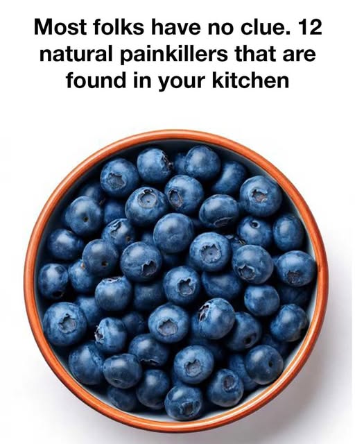 12 natural painkillers that are found in your kitchen