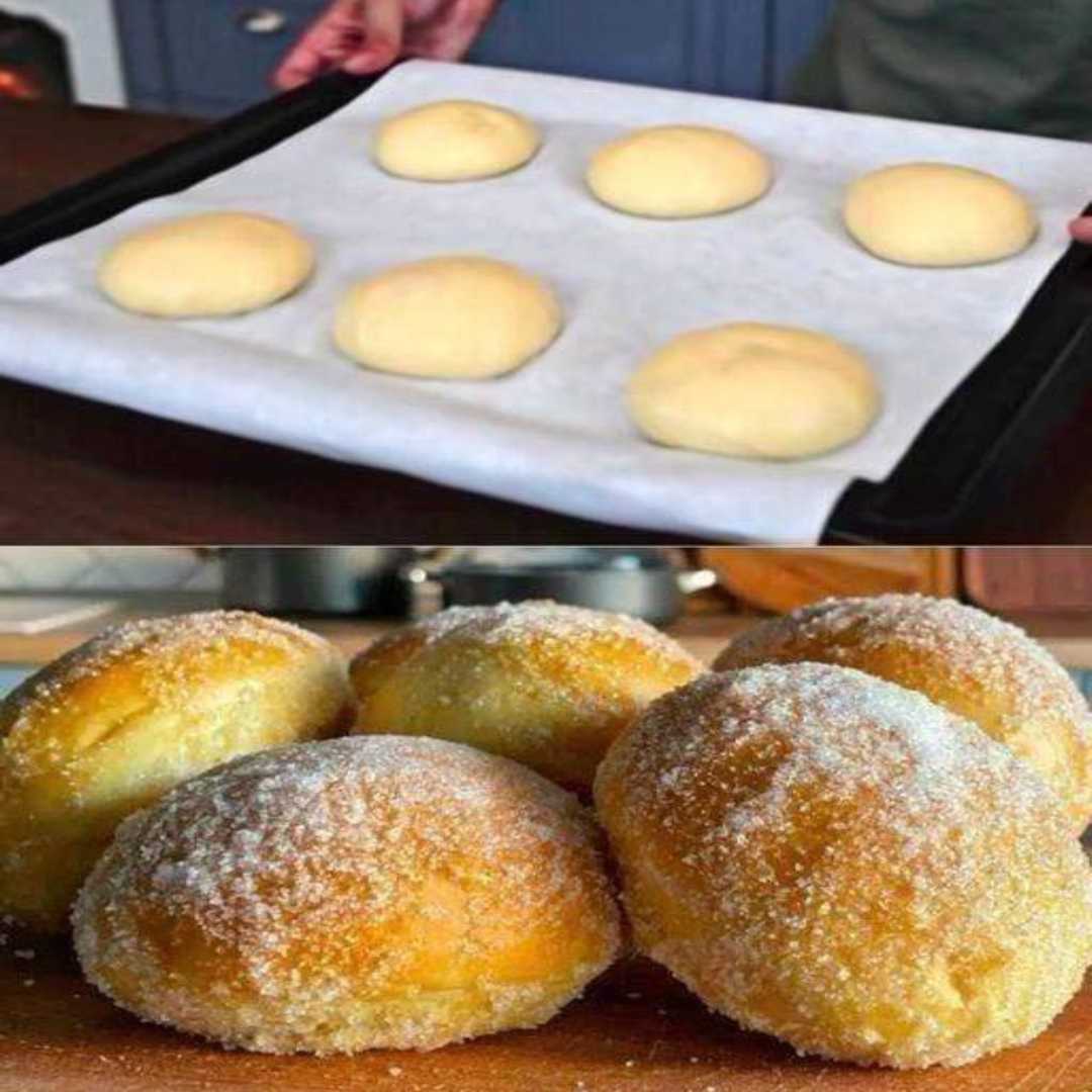 Baked Bomboloni