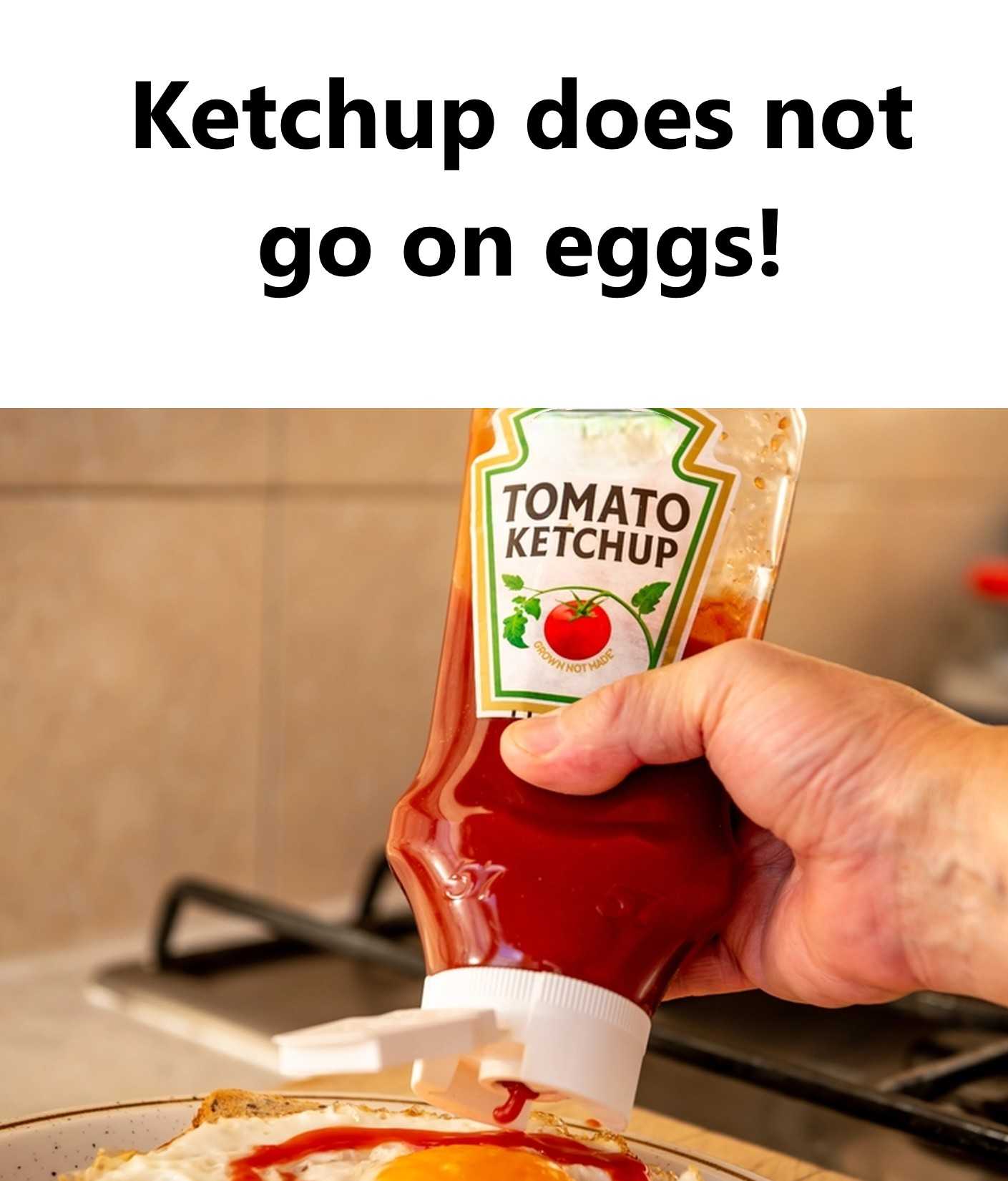 The Debate Over Ketchup on Eggs A Culinary Discussion