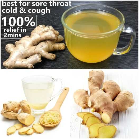 Quick Relief with Ginger Tea: The Best Home Remedy for Cold, Cough, and Sore Throat