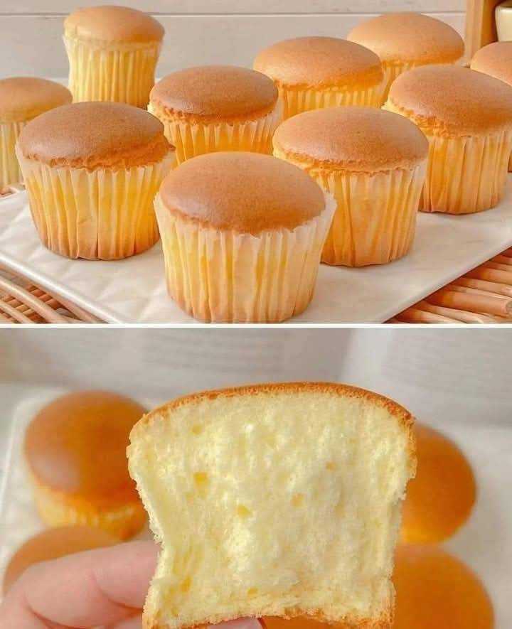 Cotton Cheesecake Cupcakes