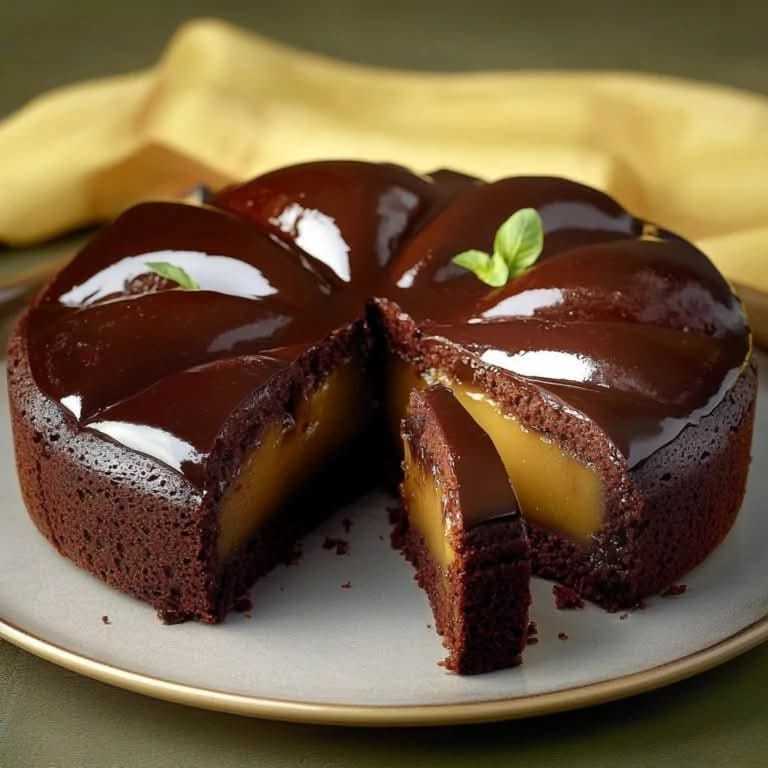 Gourmet Recipe: Ultra Soft Chocolate Pear Cake