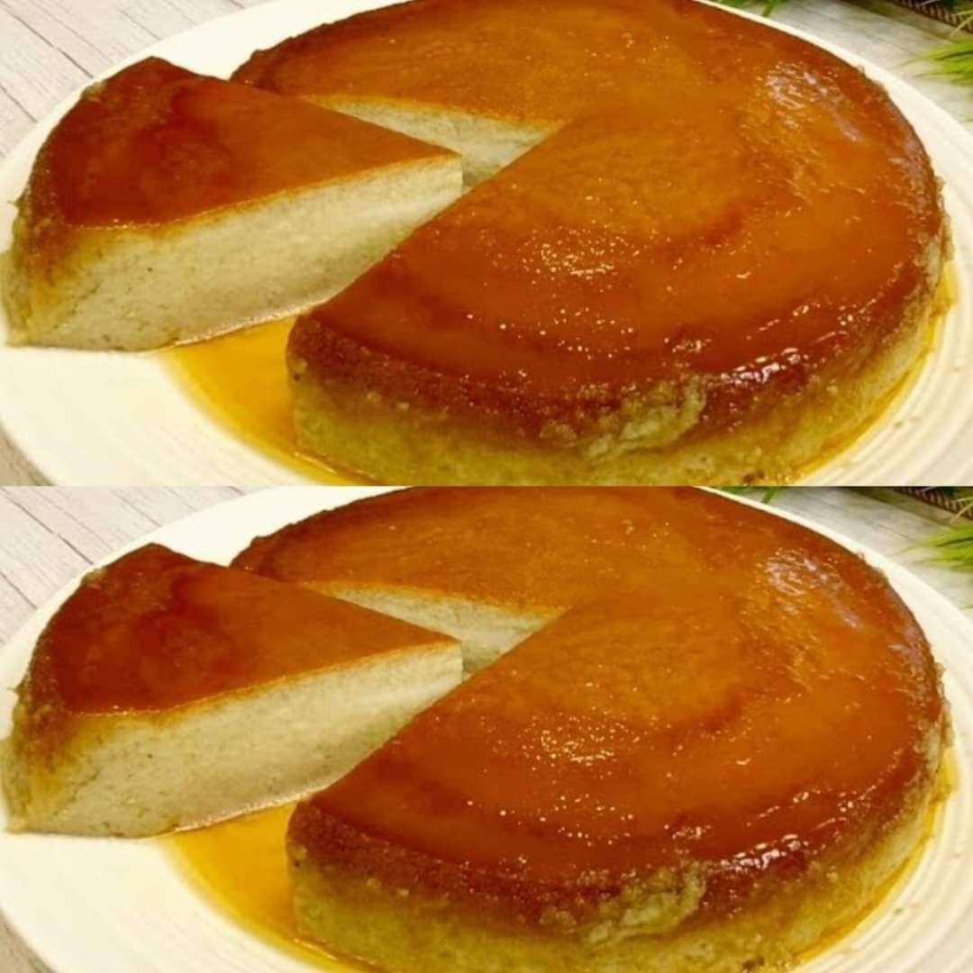 No-Bake Banana Flan Recipe (Without Sugar or Flour)