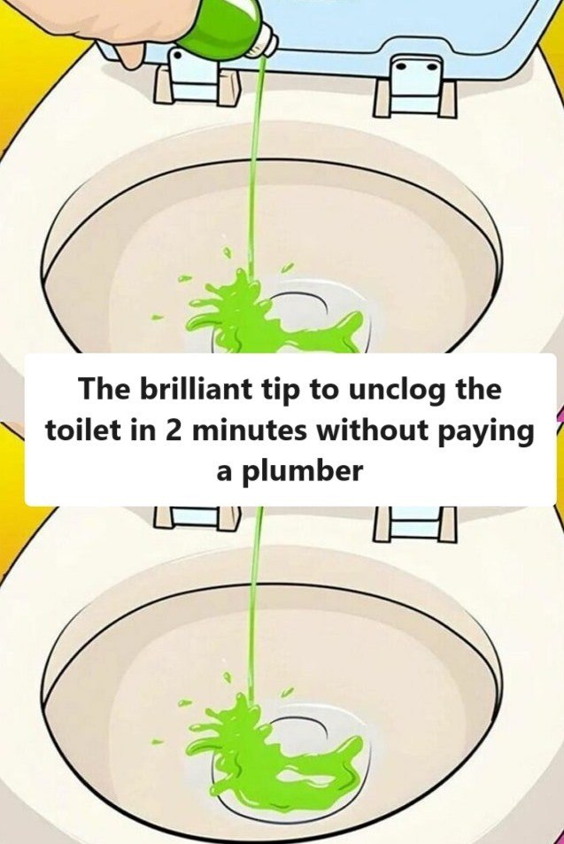 The brilliant tip to unblock the toilet in 2 minutes without paying a plumber