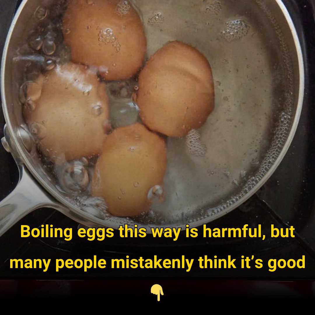 Don’t boil eggs like this anymore