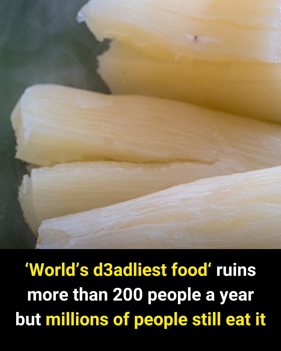 ‘World’s d3adliest food‘ ruins more than 200 people a year but millions of people still eat it