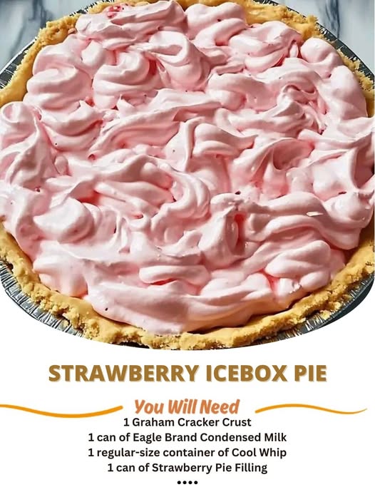 Strawberry Icebox Pie: A Cool and Creamy Delight