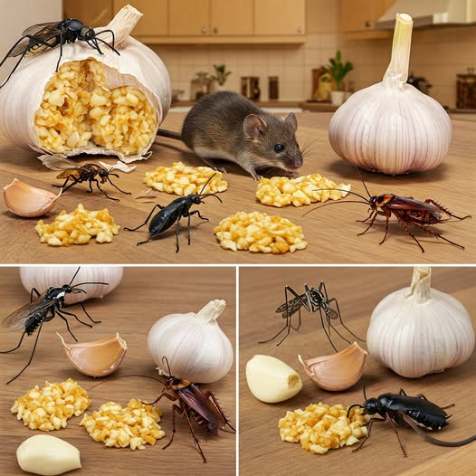 Effective Ways to Repel Pests Using Garlic: Mice, Flies, Lice, Cockroaches, Lizards, Mosquitoes