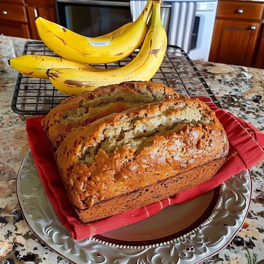 Best Banana Bread with Walnuts and Raisins