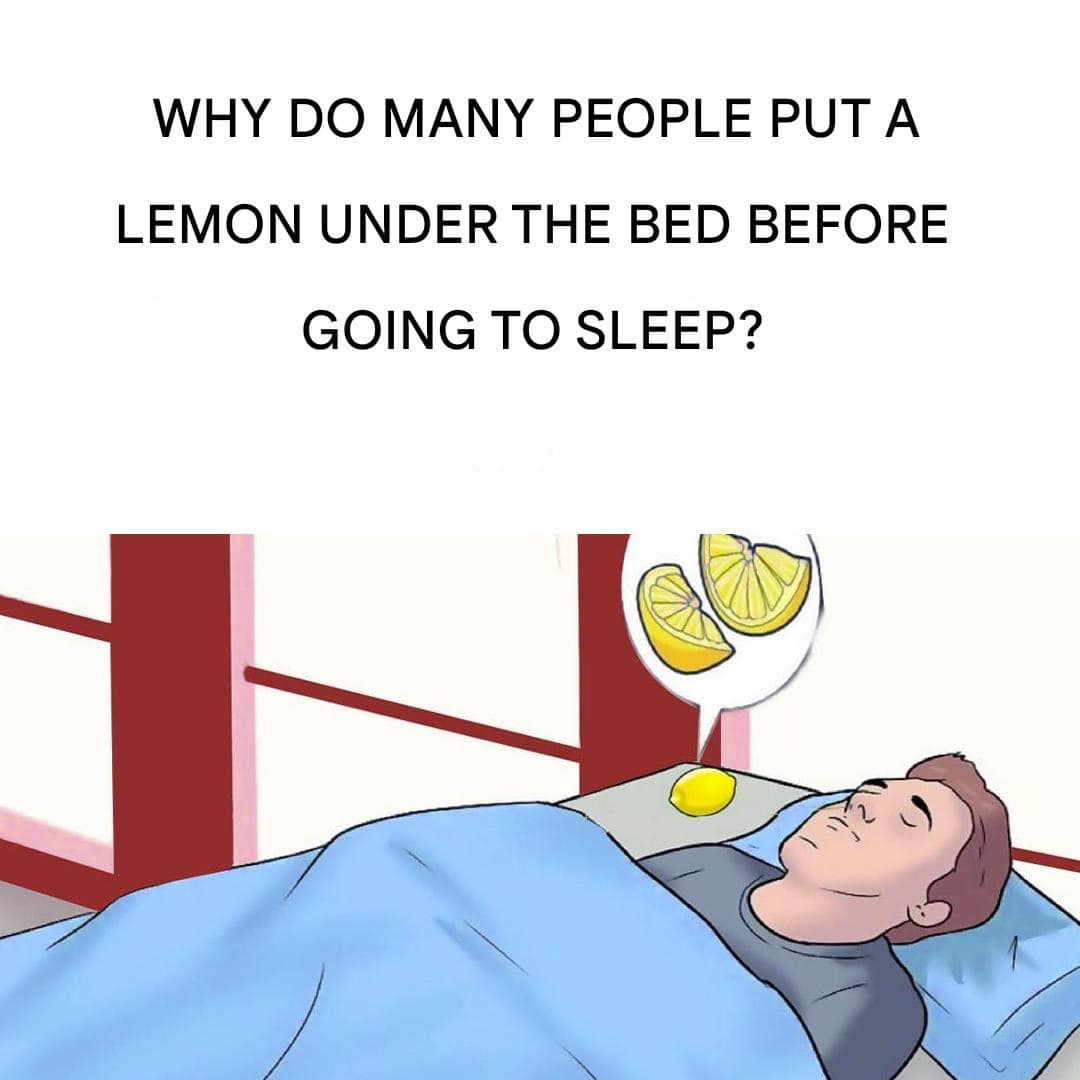 Here’s Why You Should Put A Lemon Next To Your Bed