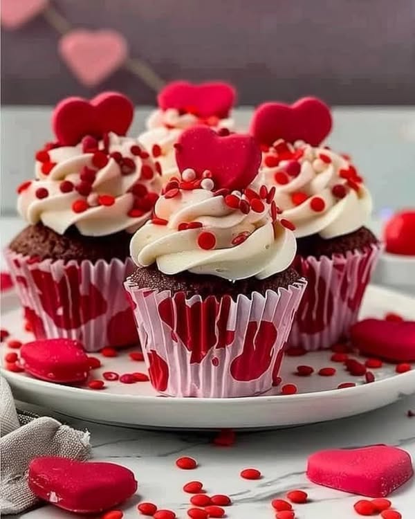 Irresistible Valentine’s Day Cupcakes