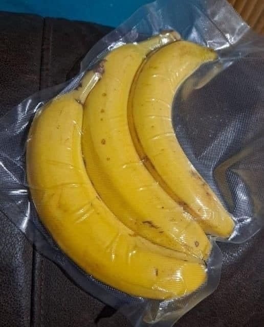 sealed bananas