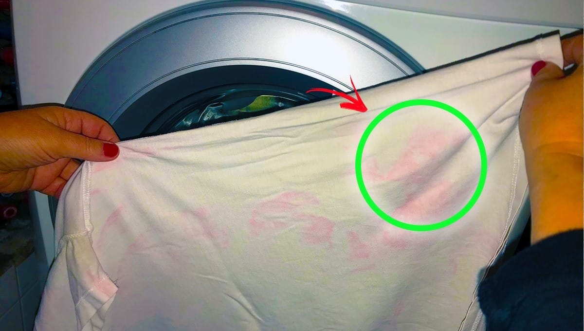 HOW TO REMEDY WHITE ITEMS THAT HAVE BECOME PINK AFTER A BAD WASH