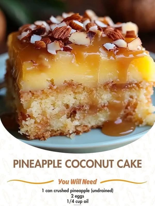 Pineapple Coconut Cake