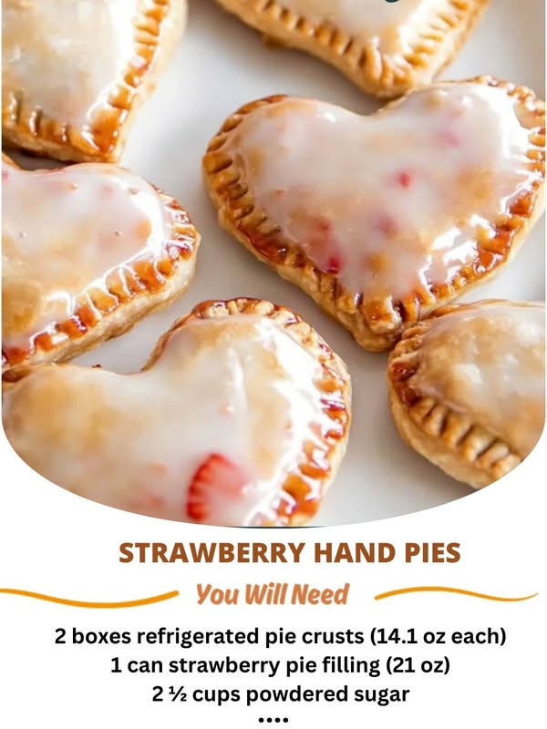 Strawberry Hand Pies: A Flaky, Fruity, and Sweet Treat!